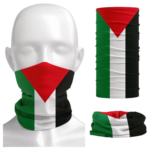 Palestine Flag Neck Gaiter